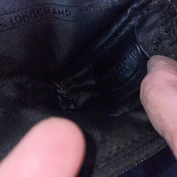 Black Leather  Bag Longchamp - Picture 6 of 6